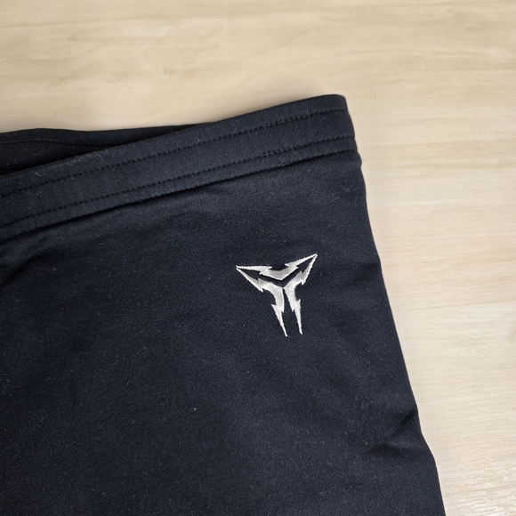 Nike Y2K Workout Compression Tight Leggings Fit Dry Kobe Mamba Logo Size Large - Picture 4 of 10